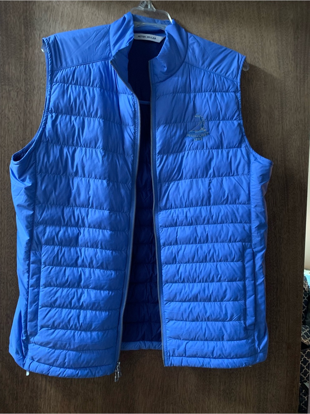 Peter Millar "All Course" Golf Vest with Embroidered Pinehurst 1895 Resort Logo